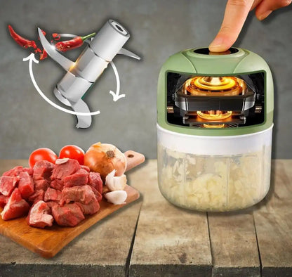 Mini Processador Elétrico - TurboChef Portátil